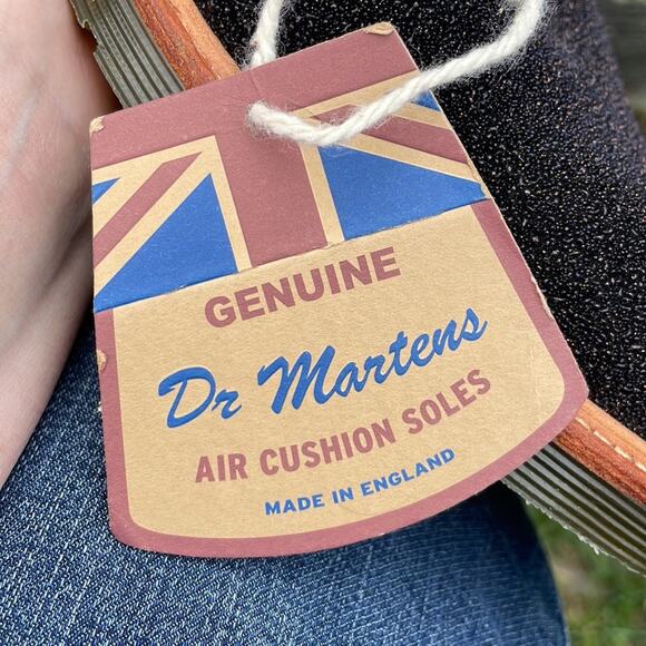 Dr Martens 1461 England Black Bronze Oxfords Women’s 8 US / 6 UK - Picture 10 of 13